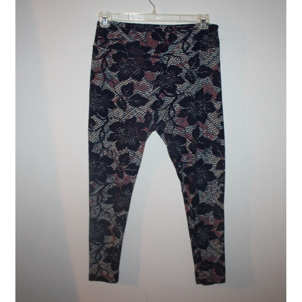 Size TC Tall And Curvy Lularoe Leggings Gorgeous Multicolor Floral Design